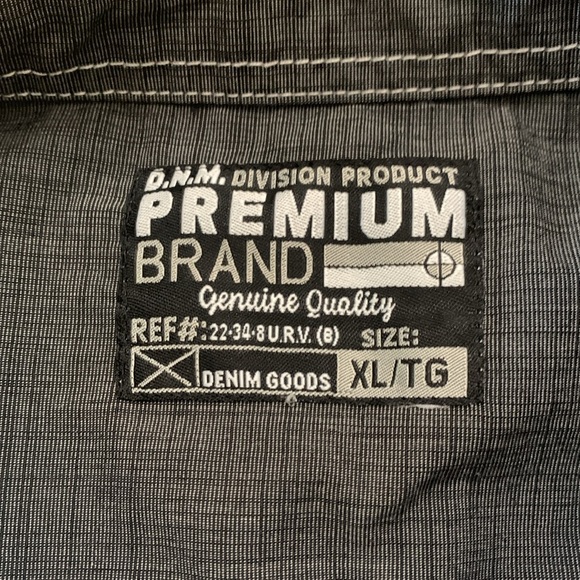 Y2K style DNM division product button up shirt - Picture 2 of 3